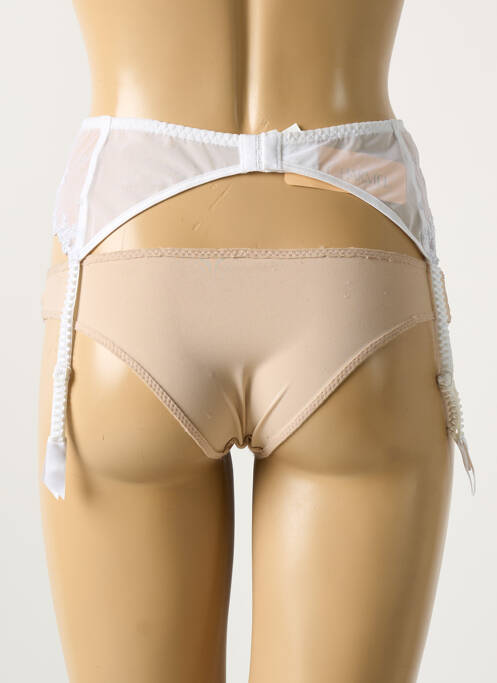 Guêpière/Porte-jarretelle blanc LISE CHARMEL pour femme