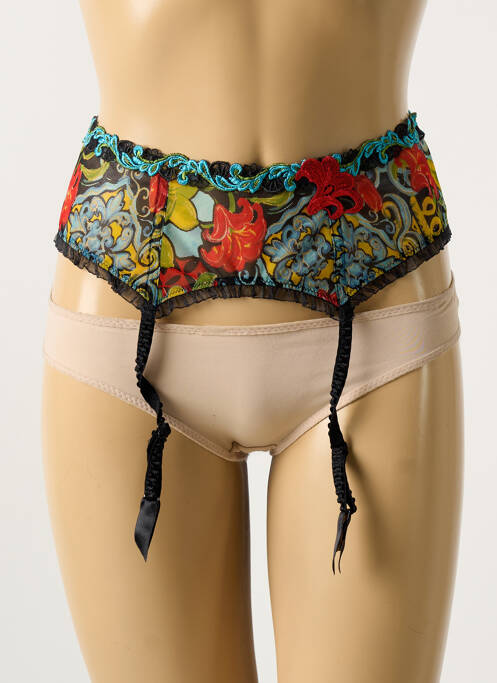 Guêpière/Porte-jarretelle bleu LISE CHARMEL pour femme