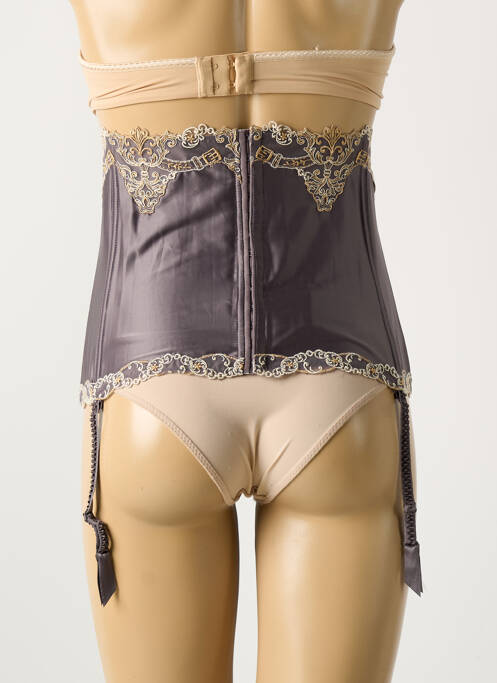 Guêpière/Porte-jarretelle gris LISE CHARMEL pour femme