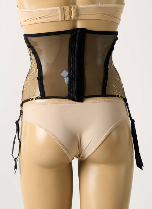 Guêpière/Porte-jarretelle noir LISE CHARMEL pour femme