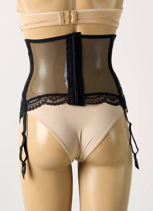 Guêpière/Porte-jarretelle noir LISE CHARMEL pour femme