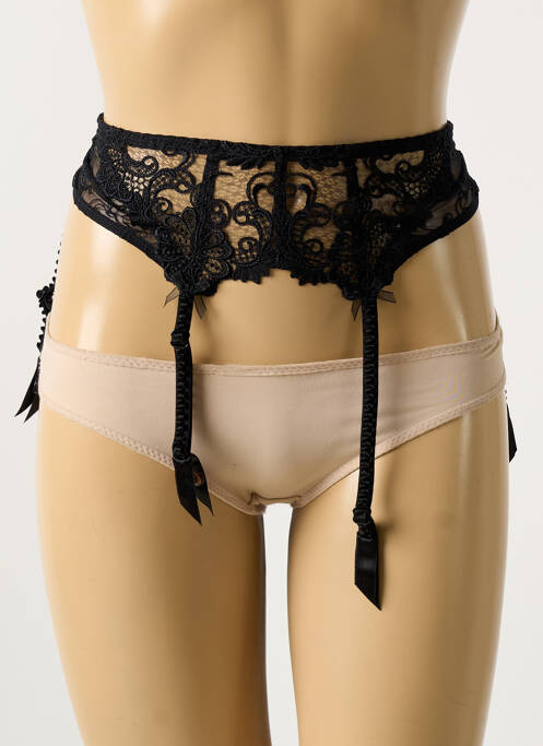 Guêpière/Porte-jarretelle noir LISE CHARMEL pour femme