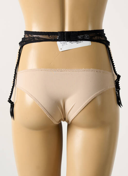 Guêpière/Porte-jarretelle noir LISE CHARMEL pour femme