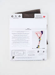 Collants gris SILVIA GRANDI pour femme seconde vue