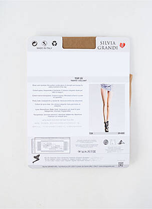 Collants stretch chair SILVIA GRANDI femme