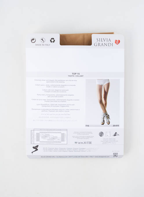 Collants chair SILVIA GRANDI pour femme