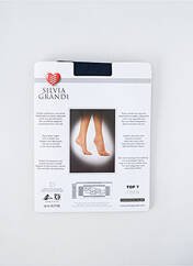 Collants bleu SILVIA GRANDI pour femme seconde vue