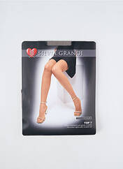Collants gris clair SILVIA GRANDI pour femme seconde vue