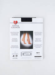 Collants noir SILVIA GRANDI pour femme seconde vue