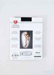 Collants noir SILVIA GRANDI pour femme seconde vue