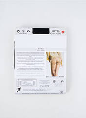Collants noir SILVIA GRANDI pour femme seconde vue