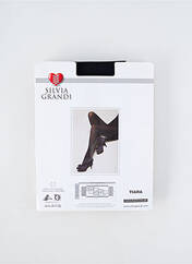 Collants noir SILVIA GRANDI pour femme seconde vue