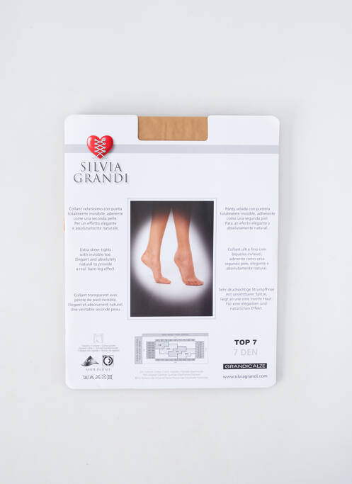 Collants chair SILVIA GRANDI pour femme