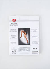 Collants blanc SILVIA GRANDI pour femme seconde vue