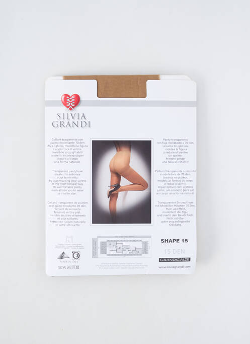 Collants chair SILVIA GRANDI pour femme