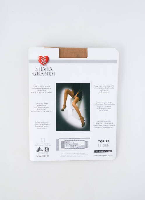 Collants chair SILVIA GRANDI pour femme