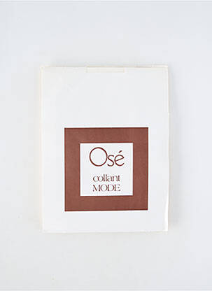 Collants stretch blanc OSÉ femme