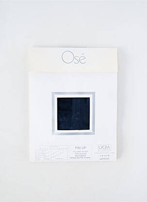 Collants stretch bleu OSÉ femme