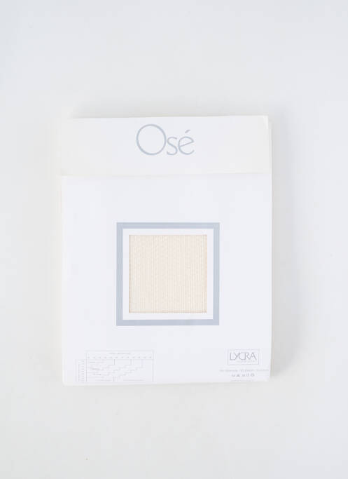 Collants stretch beige OSÉ femme