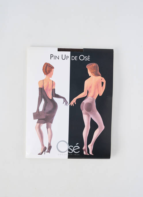 Collants marron OSÉ pour femme