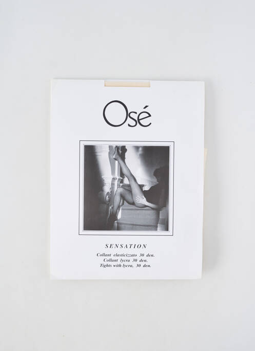 Collants beige OSÉ pour femme