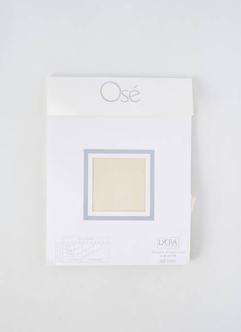 Collants beige OSÉ pour femme