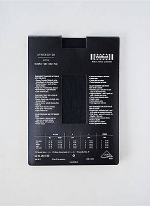 Collants stretch noir WOLFORD femme