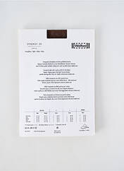 Collants marron WOLFORD pour femme seconde vue