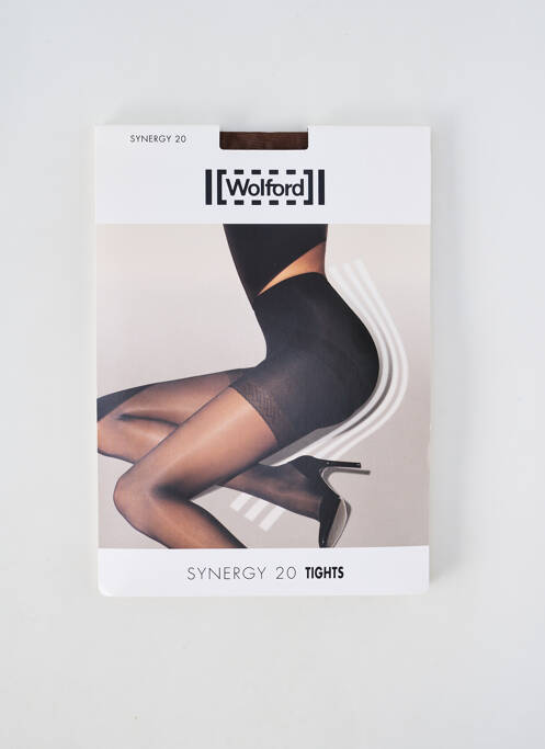 Collants marron WOLFORD pour femme