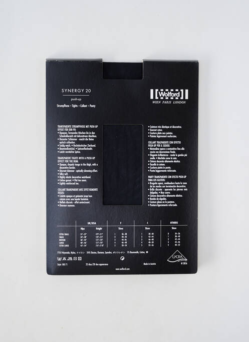 Collants noir WOLFORD pour femme