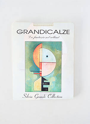 Collants beige GRANDICALZE pour femme