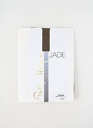 Collants marron PHILIPPE MATIGNON pour femme