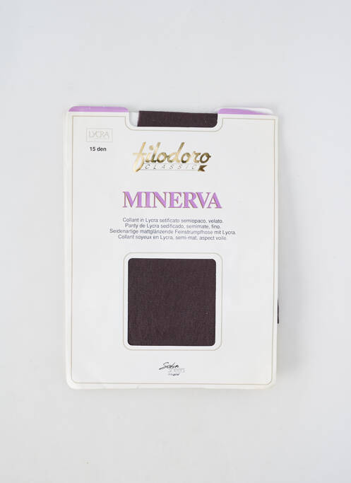 Collants gris FILODORO pour femme