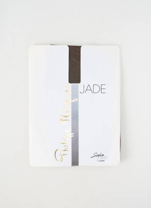 Collants marron PHILIPPE MATIGNON pour femme