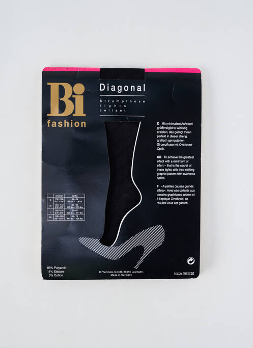 Collants noir BI FASHION pour femme