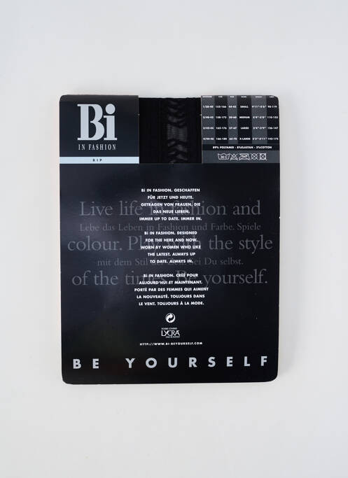 Collants noir BI FASHION pour femme