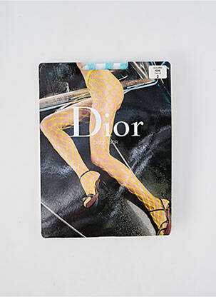 Collants stretch bleu DIOR femme