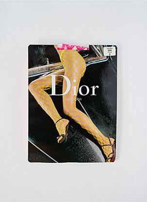 Collants stretch rose DIOR femme