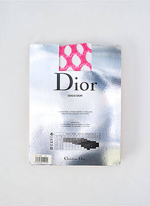 Collants stretch rose DIOR femme