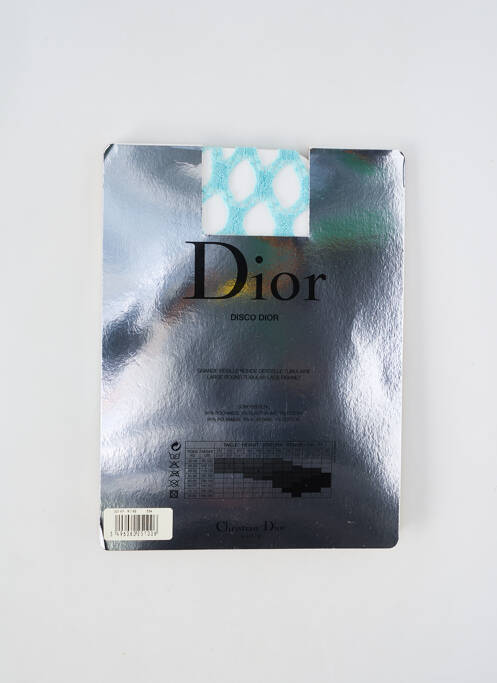 Collants stretch bleu DIOR femme