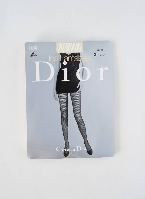 Collants beige DIOR pour femme