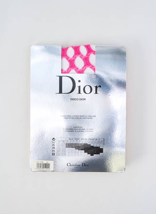 Collants rose DIOR femme