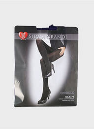 Collants bas/collant bleu SILVIA GRANDI femme