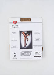 Bas marron SILVIA GRANDI pour femme seconde vue