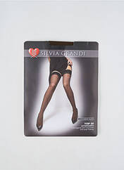 Bas marron SILVIA GRANDI pour femme seconde vue