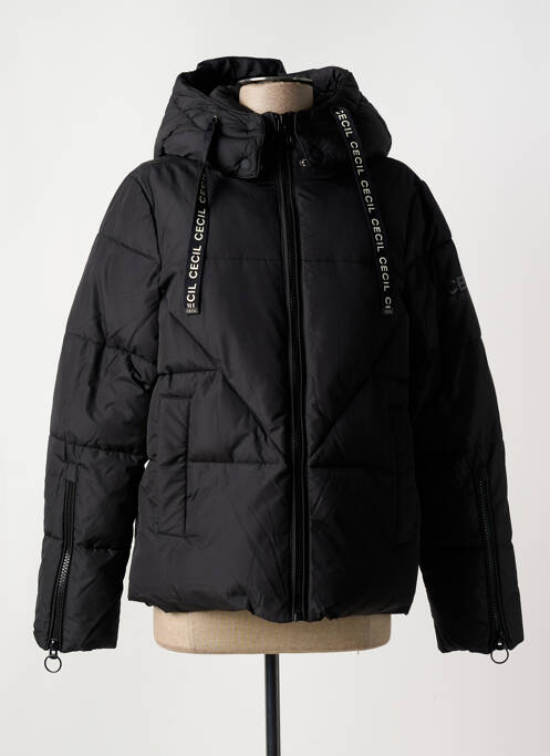Doudoune noir CECIL pour femme