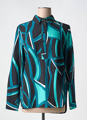 Blouse imprimé fantaisie manches longues vert CECIL femme