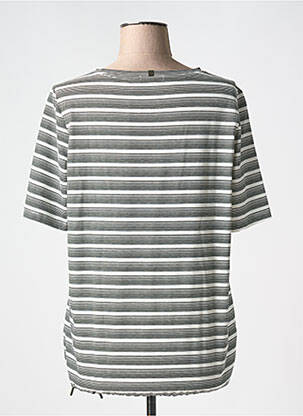 T-shirt manches mi-longues manches courtes gris CECIL femme