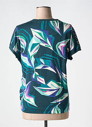 T-shirt stretch manches courtes vert CECIL femme