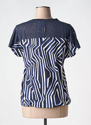 T-shirt stretch manches courtes bleu CECIL femme